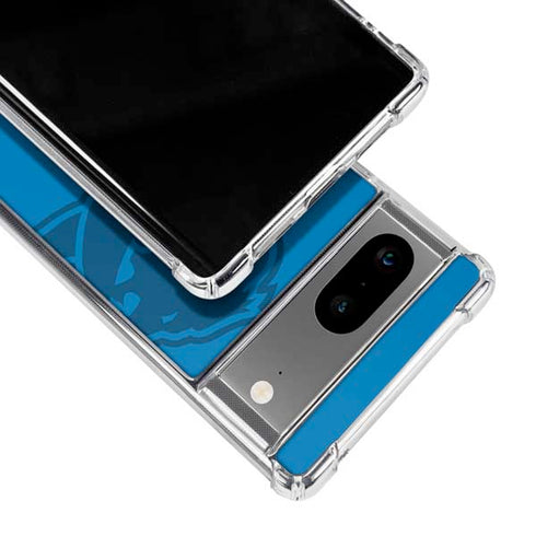 NFL Detroit Lions Double Vision Google Pixel 7a Clear Case
